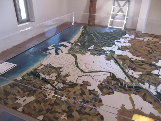 Maqueta de les séquies del Tribunal de les Aigües