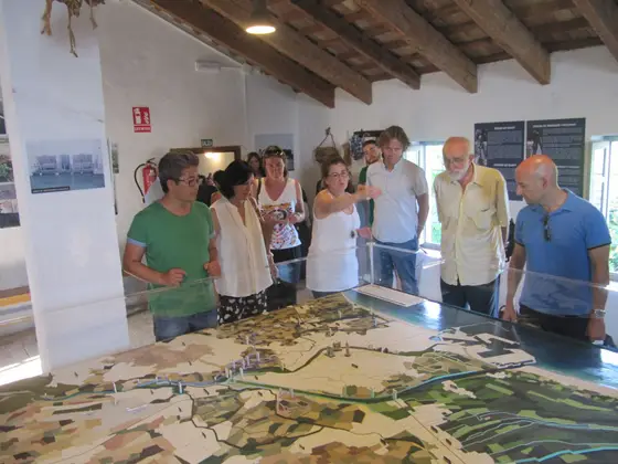 Maqueta de les séquies del Tribunal de les Aigües