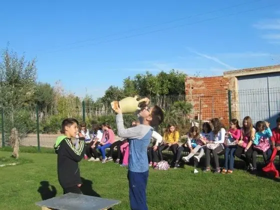 Visita de 6º del colegio Nou d’Octubre: tiempo de chufa – 6