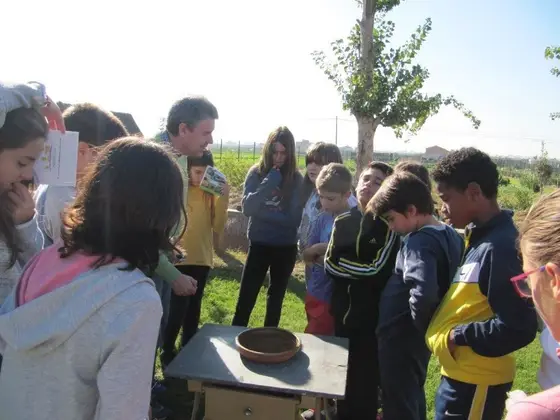 Visita de 6º del colegio Nou d’Octubre: tiempo de chufa – 4