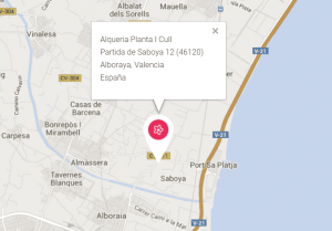 Mapa Alquería PlantaICull