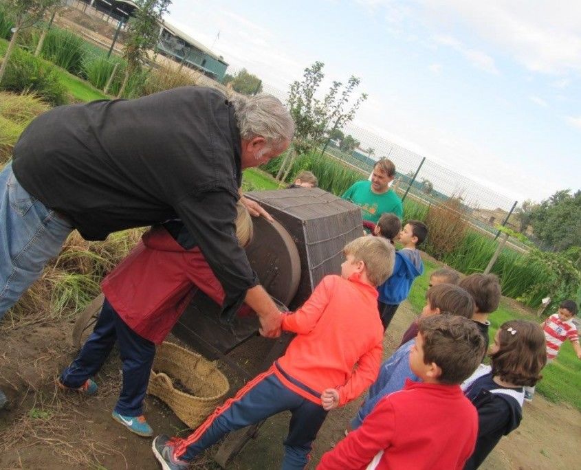 visita colegio 9 octubre