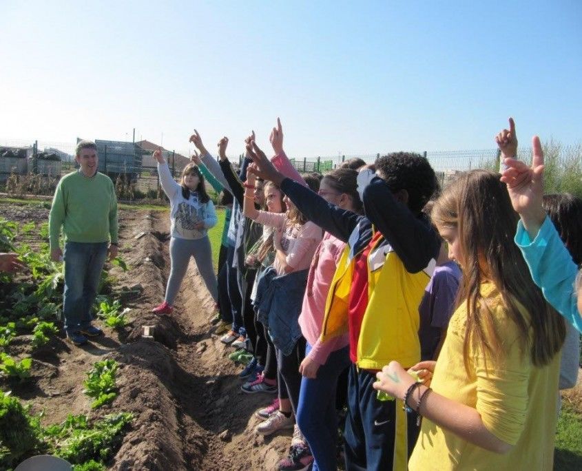 visita colegio 9 octubre a alqueria