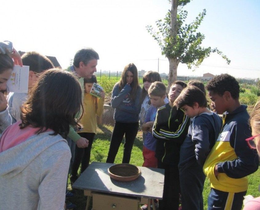 visita colegio 9 octubre a alqueria