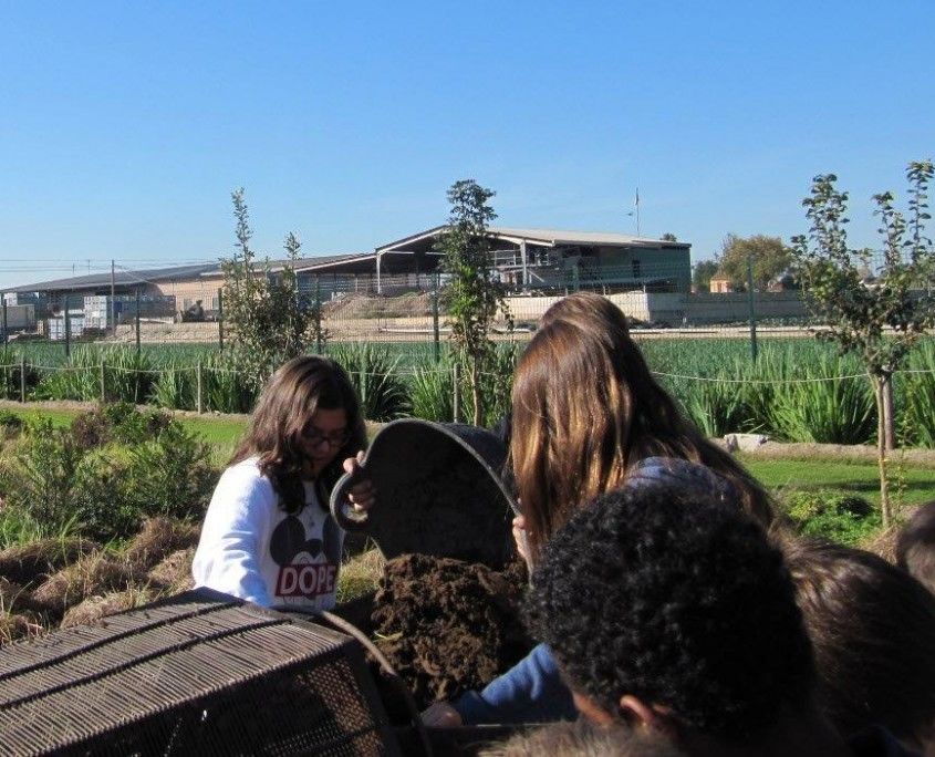 visita colegio 9 octubre a alqueria