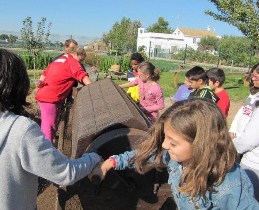 visita colegio 9 octubre a alqueria